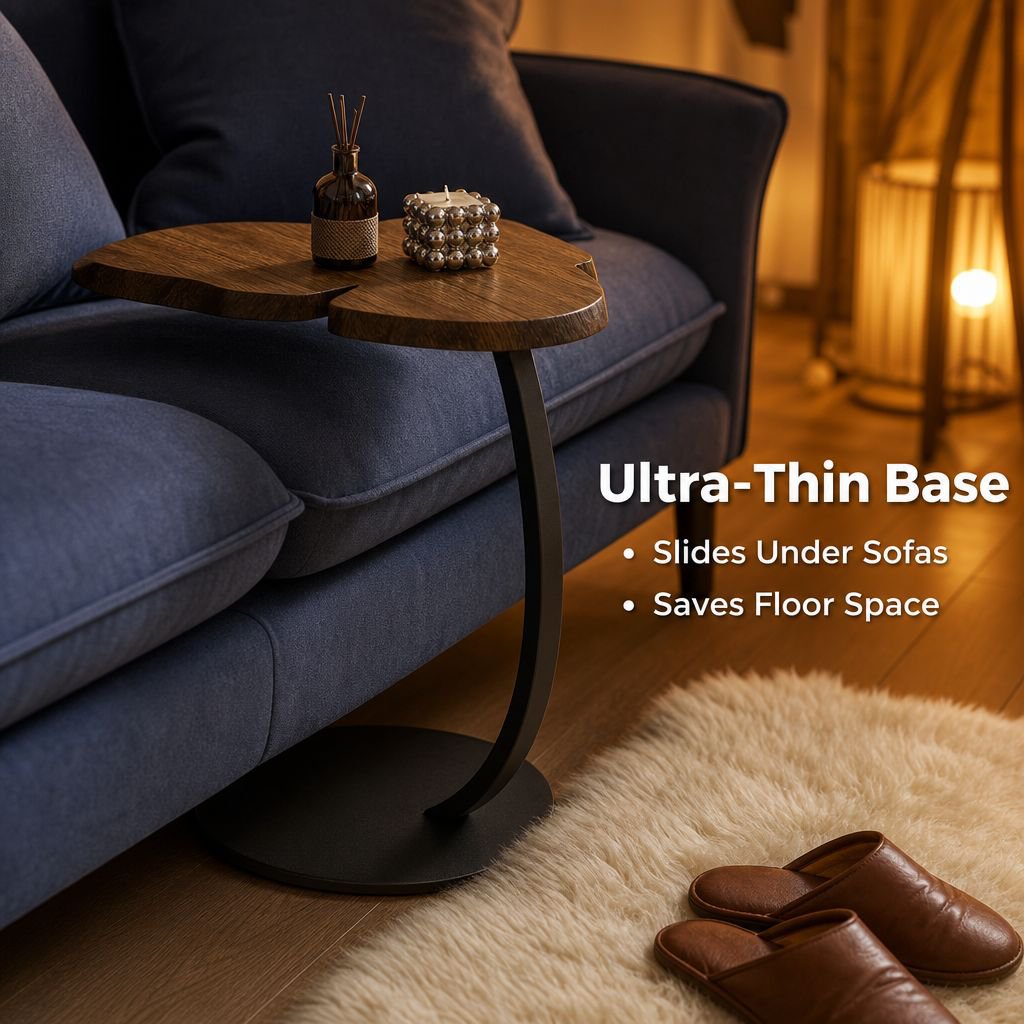 Multifunctional sofa side table