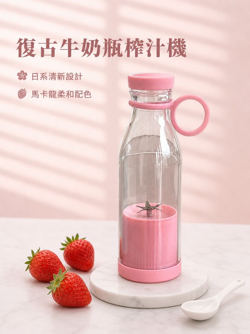 充電式便攜榨汁機