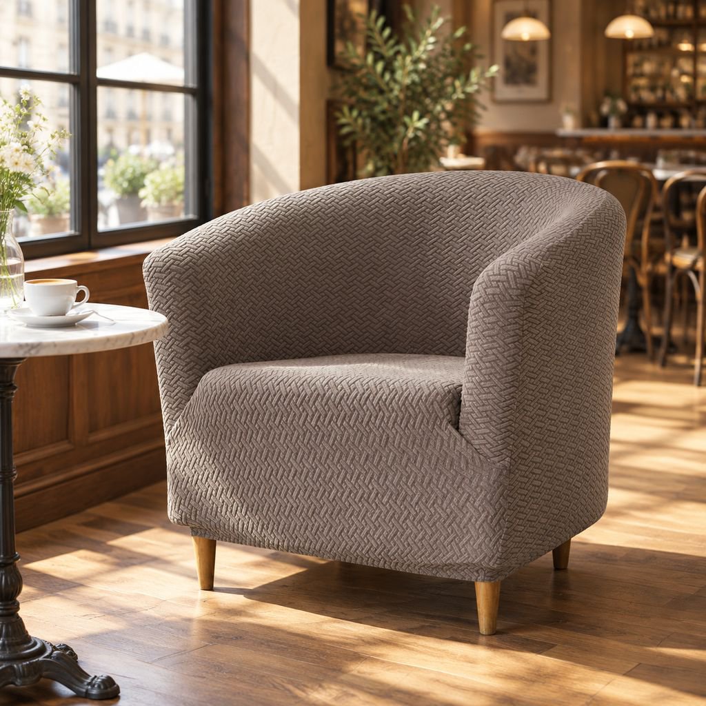 Housse de sofa individuelle extensible épaisse pour café