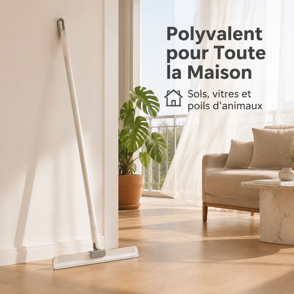 Nouvelle raclette magique en silicone pour sol