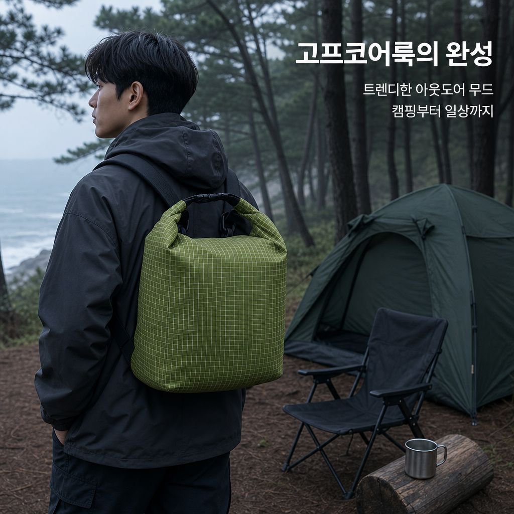 휴대용 여행 토트백