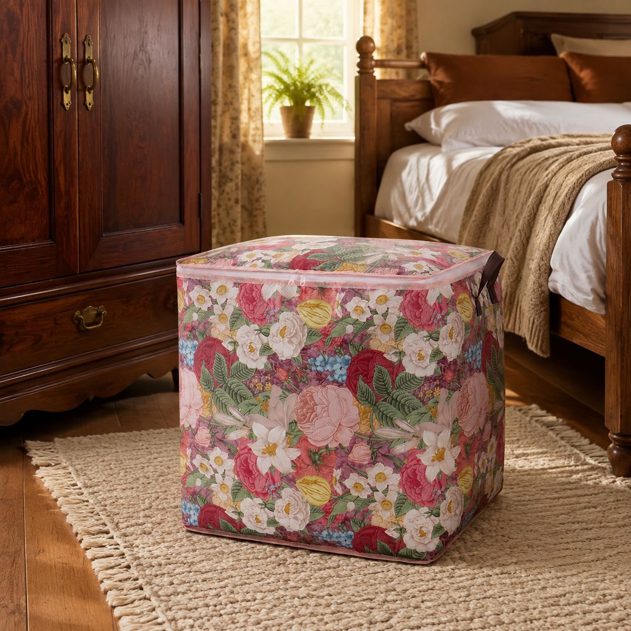 Extra Large Dustproof Flower Organizer Bag