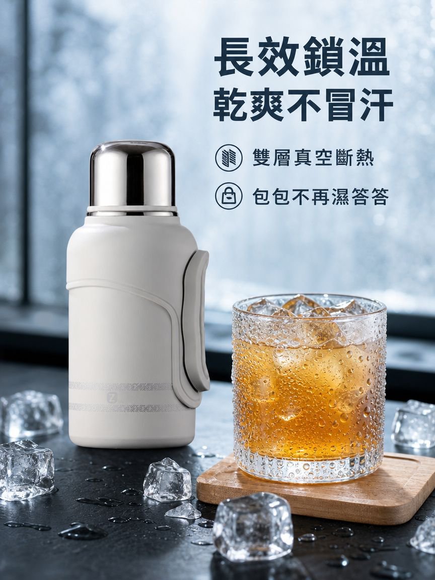 大容量不鏽鋼保溫杯