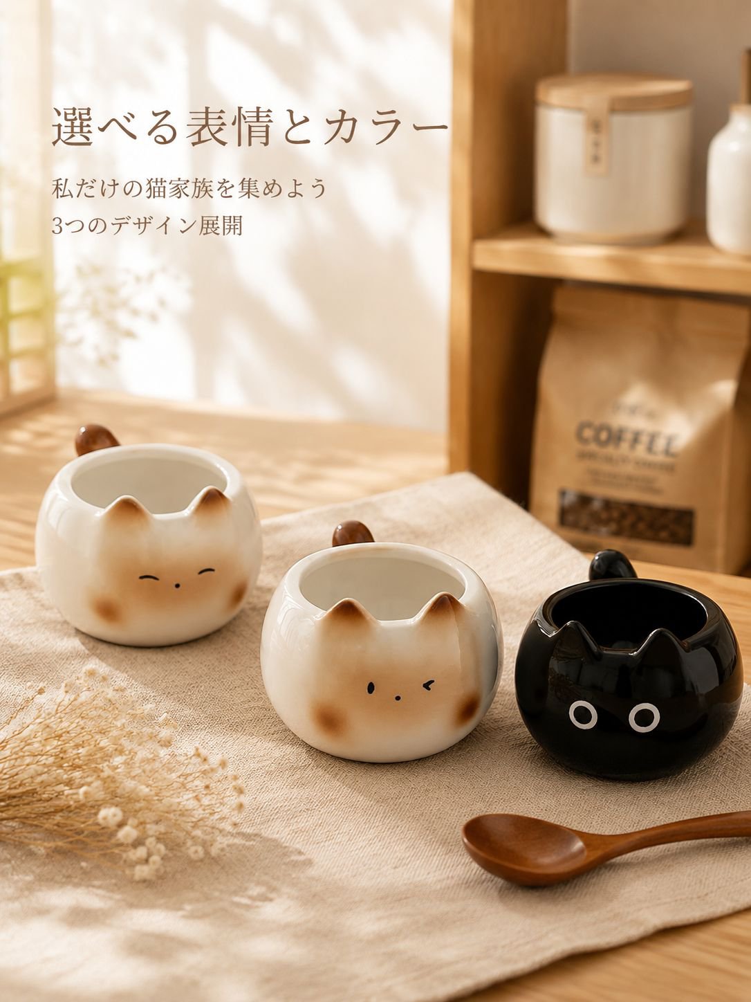 シャム猫のコーヒーカップ