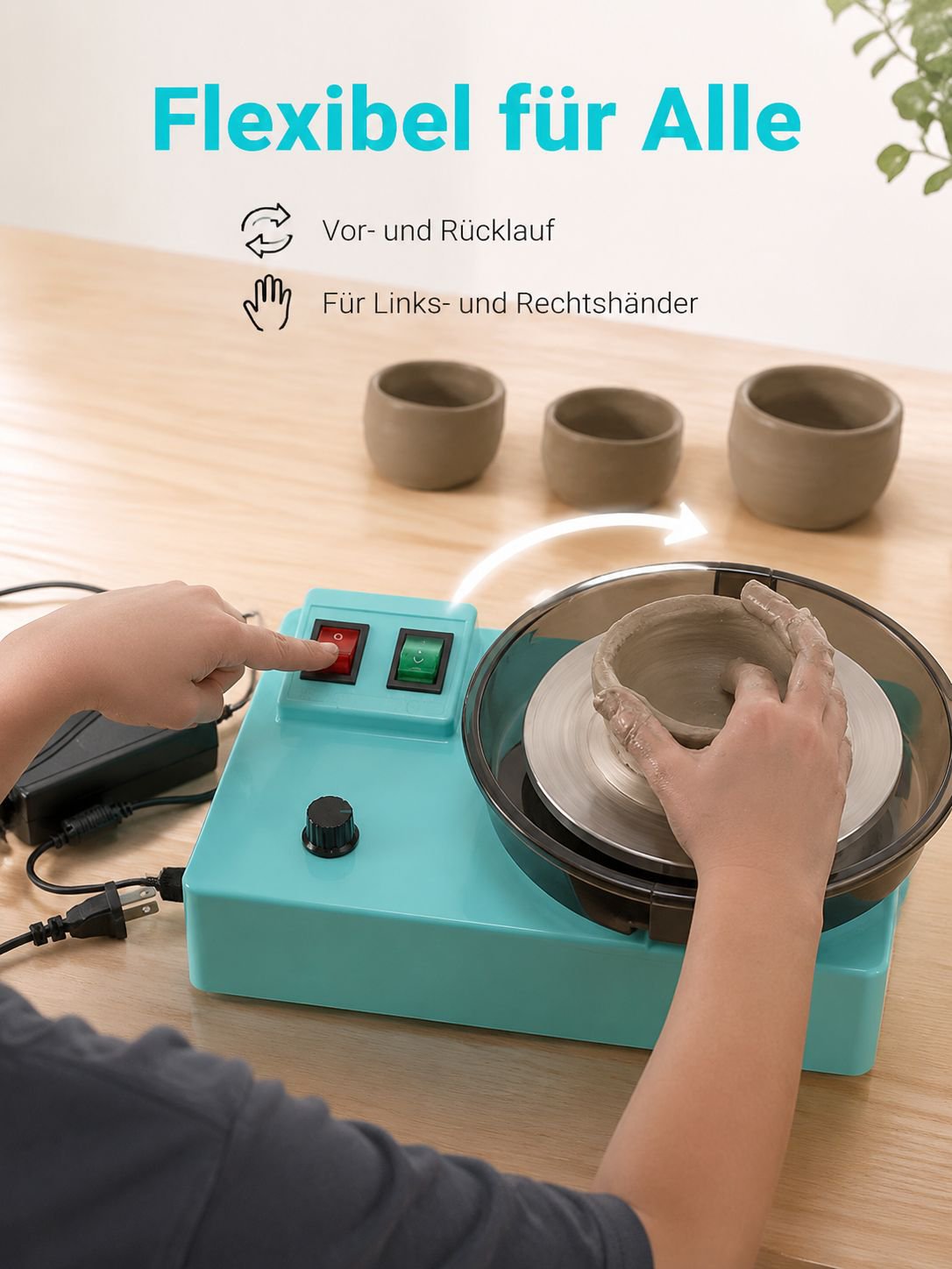 Komplettes Töpferset für Kinder