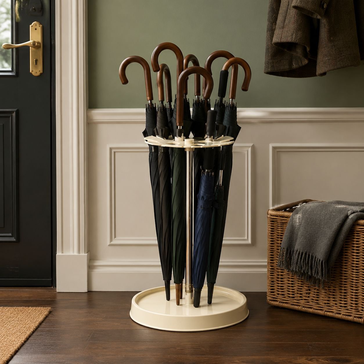 Hotel Lobby Multi-purpose Umbrella Storage Rack Creative Umbrella Organizer