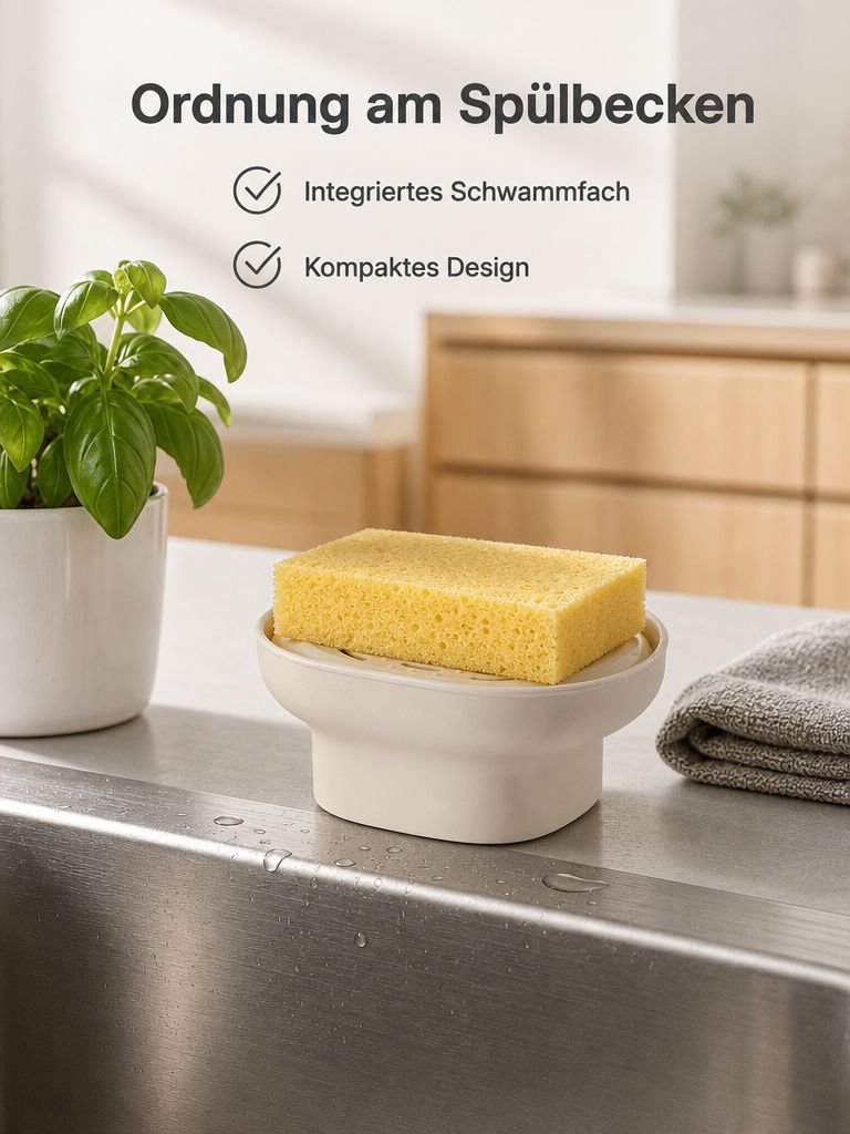 Spülmittelspender mit Druckmechanismus
