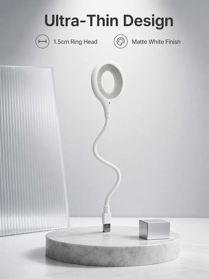 Voice-controlled USB night light