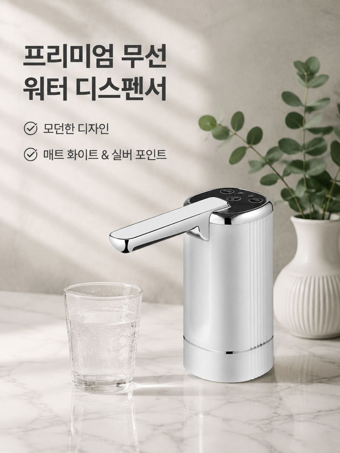 가정용 접이식 전기 워터 펌프