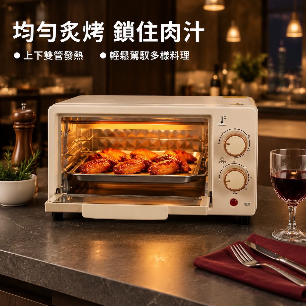 智能控温烘焙电烤箱烘烤美食