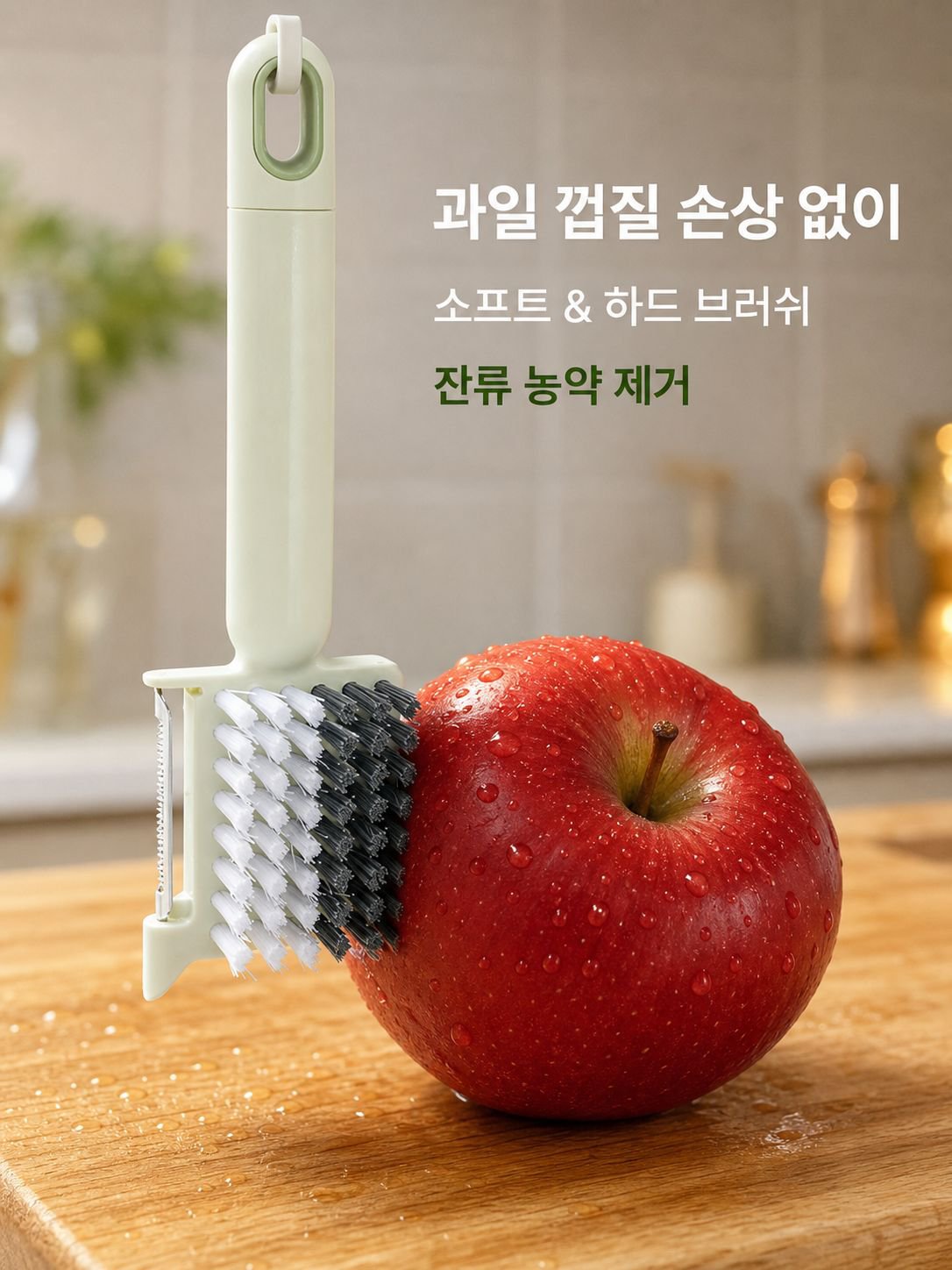 다용도 과일·채소 브러시