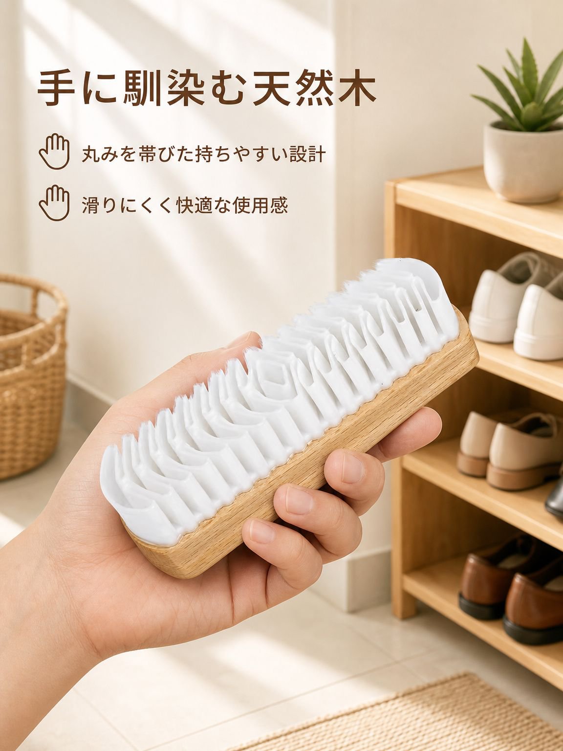 スエード・鹿革靴用生ゴムブラシ・クリーニング消しゴムセット