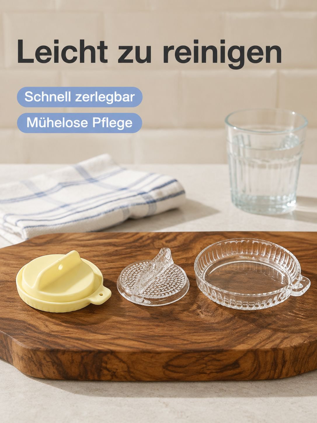 Manueller Knoblauch- und Ingwerzerkleinerer