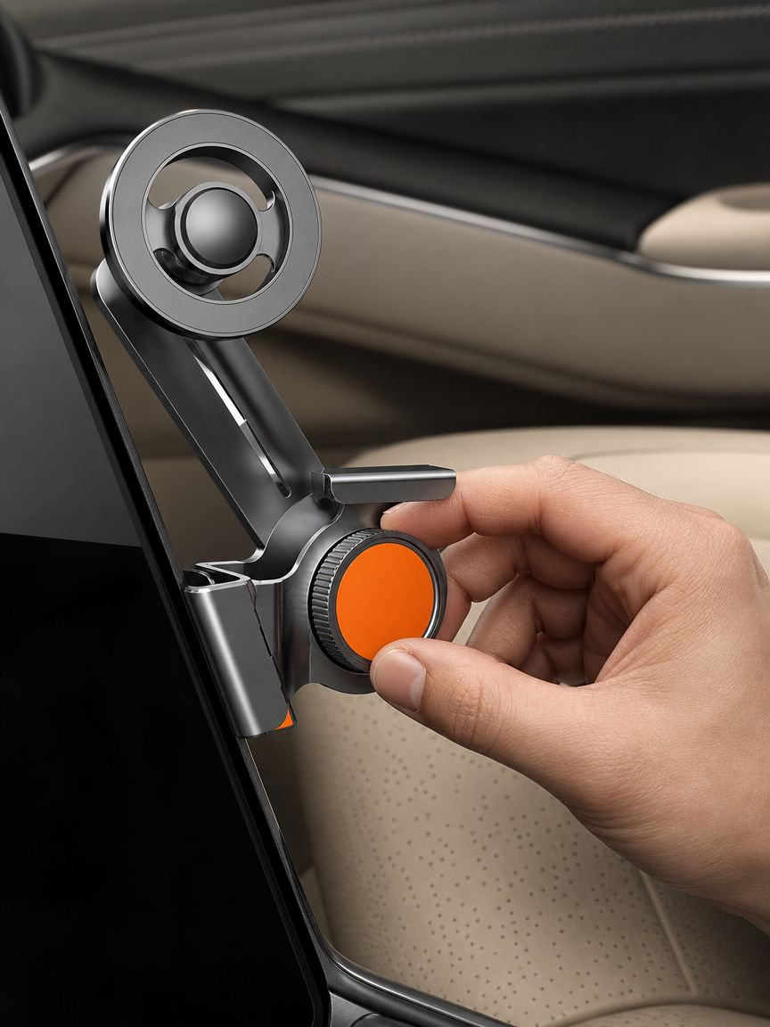 Soporte de navegación magnético compatible con varios modelos de coche