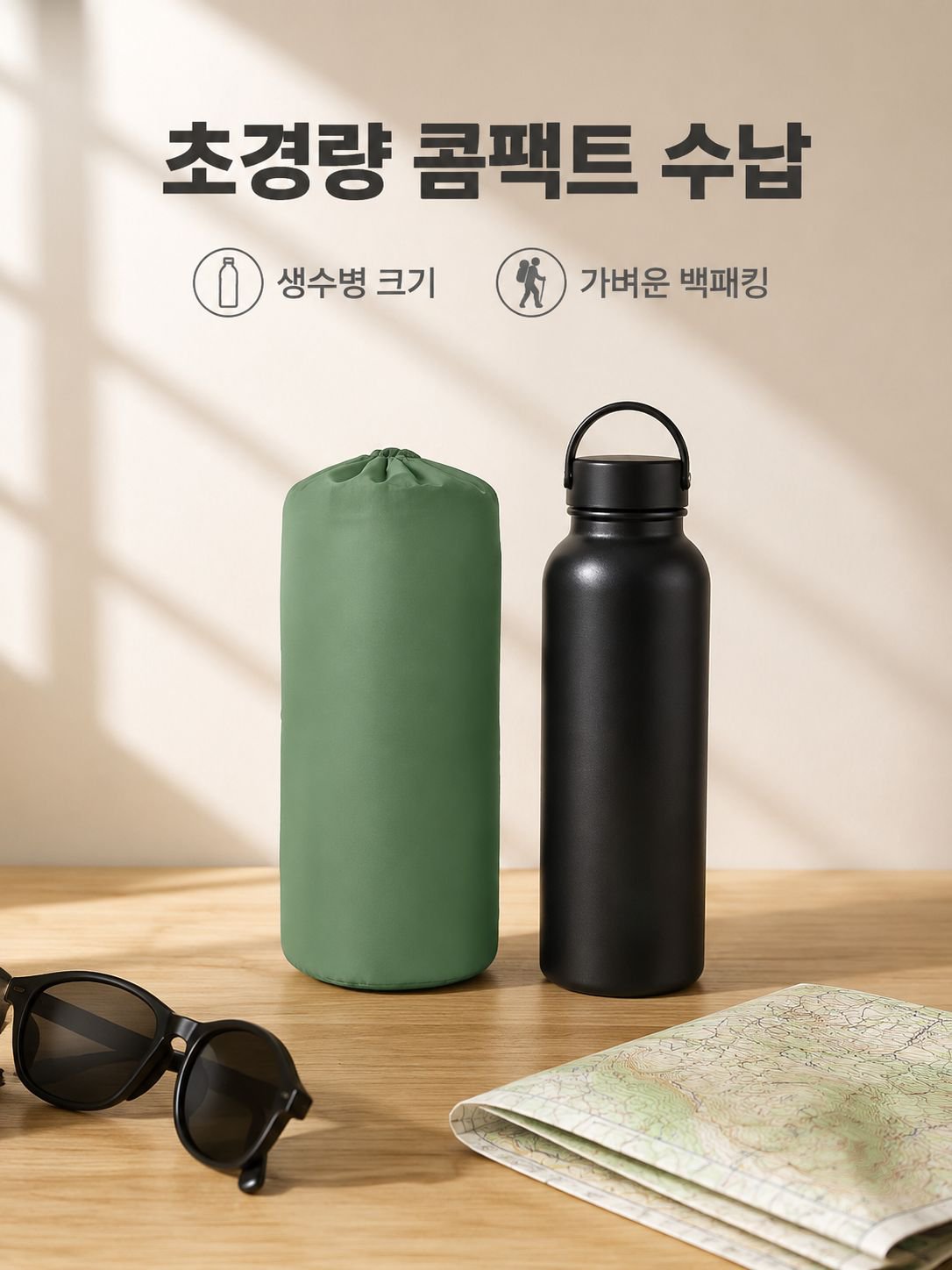 여행용 에어 슬리핑 매트