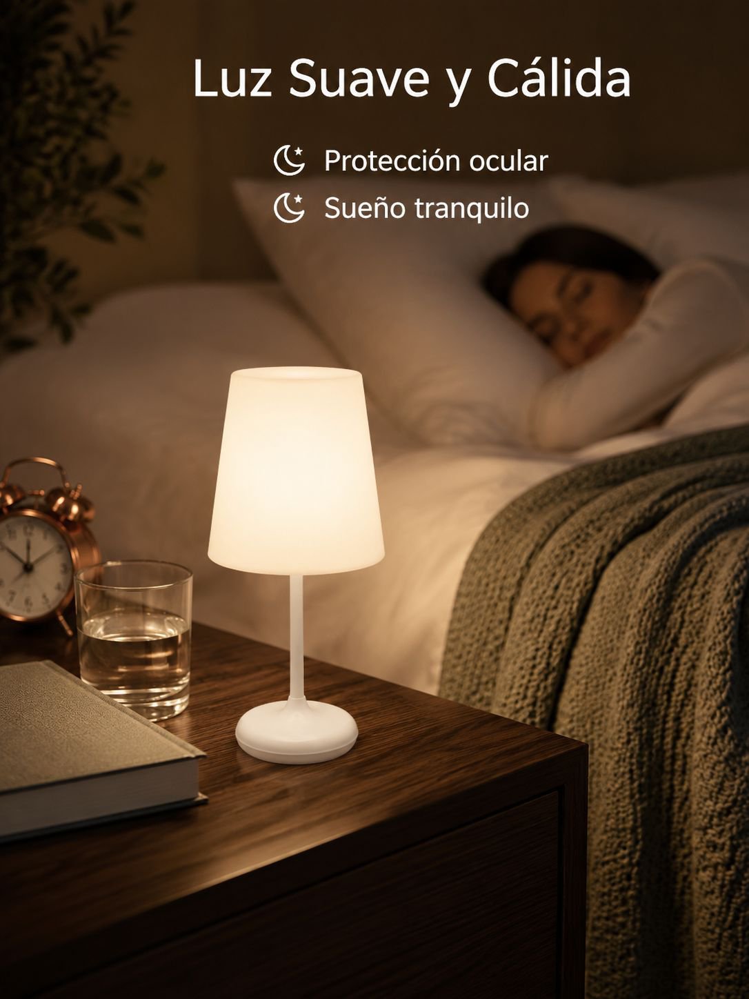 Luz nocturna multifuncional con sensor