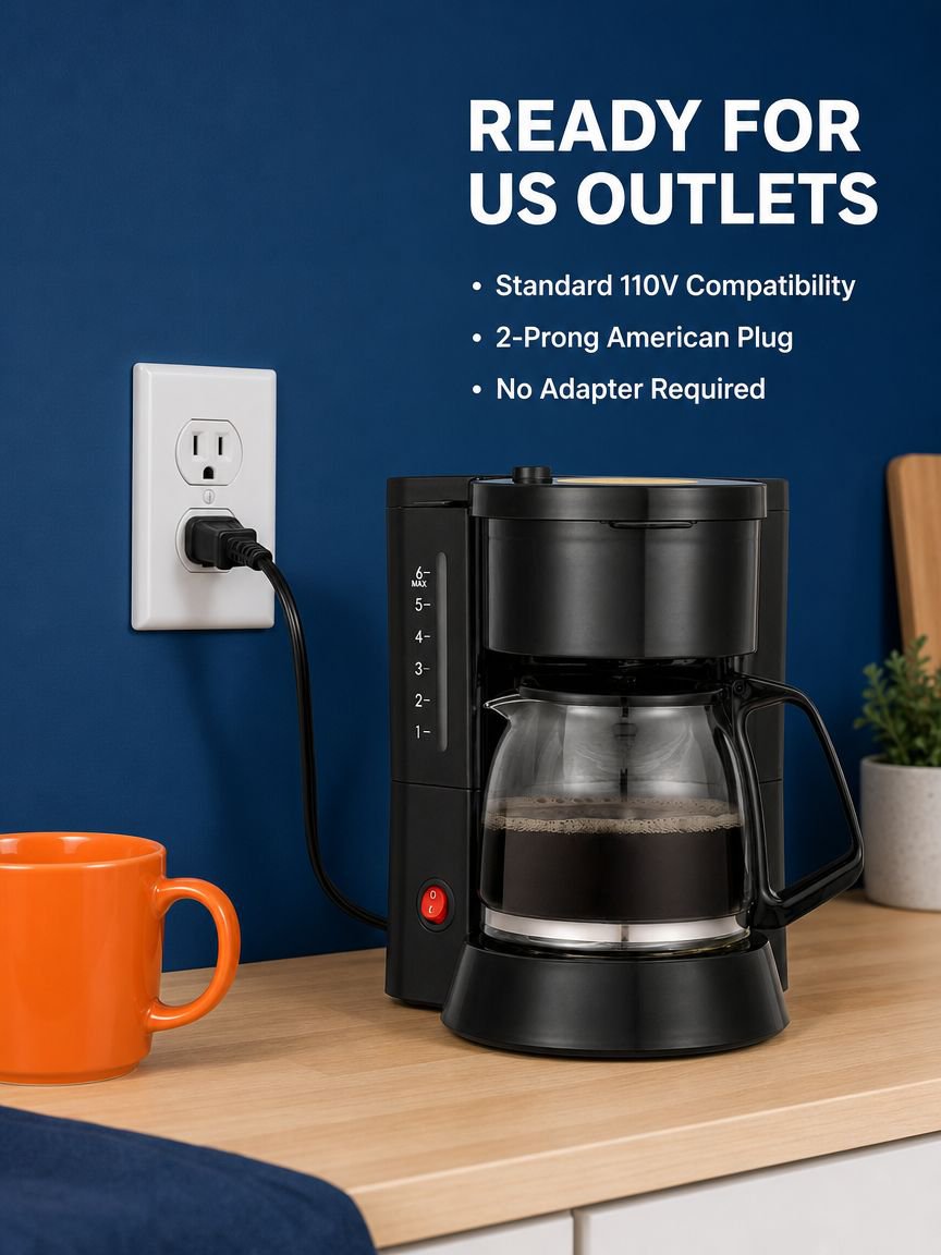 Water reservoir of American drip coffee maker