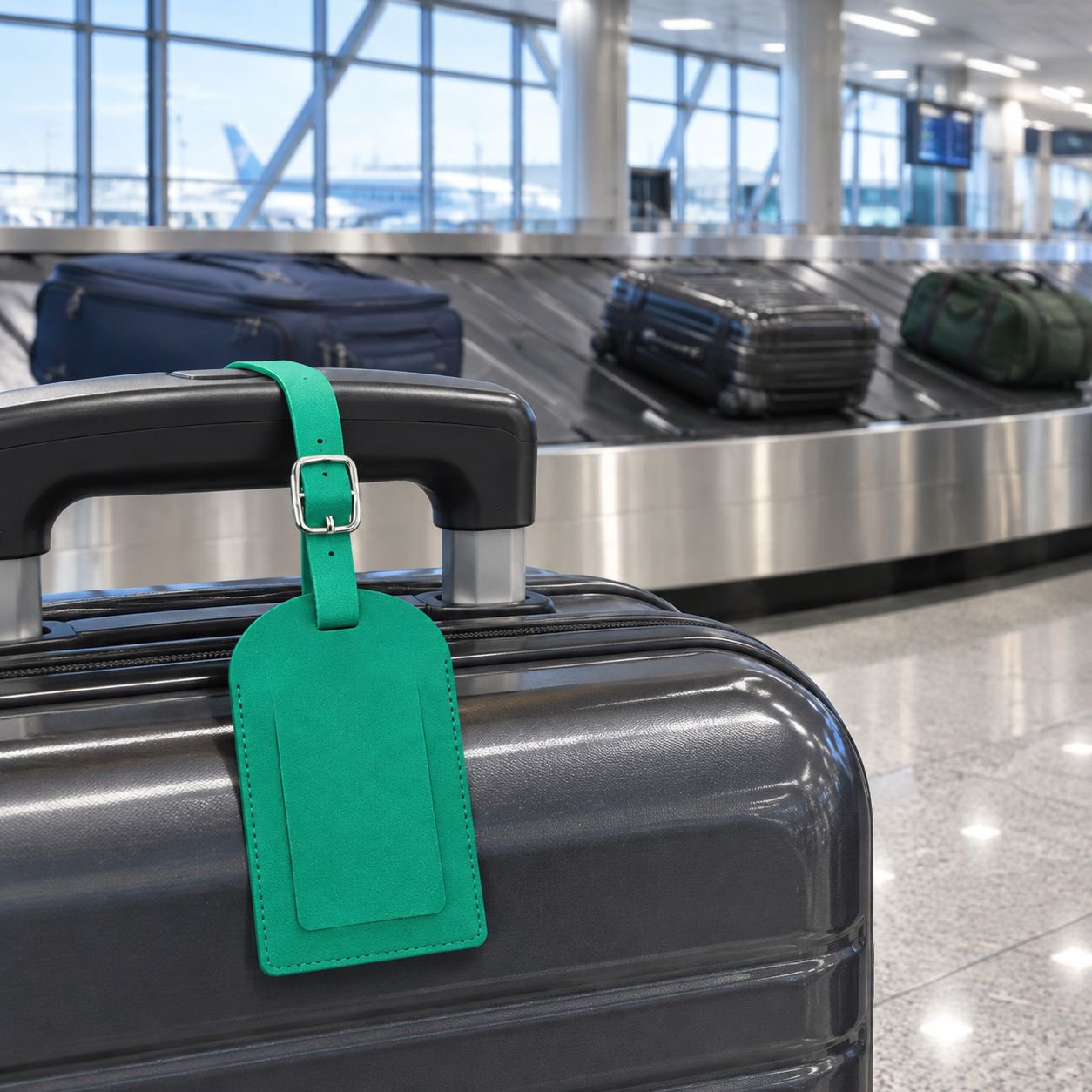 Durable Luggage Tag Boarding Label Anti-Lost Tag for Travel