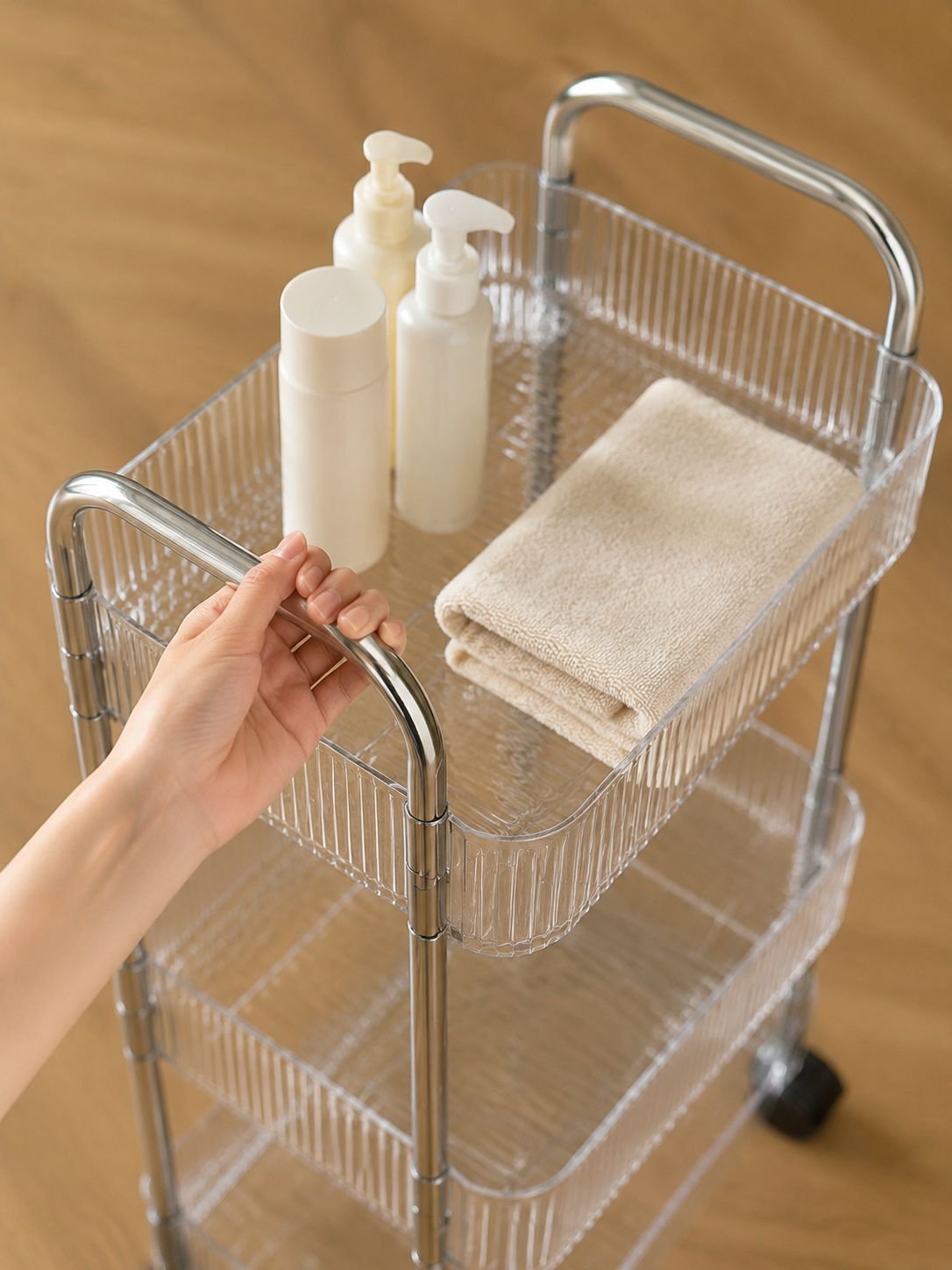 Carrito organizador con diseño moderno y práctico