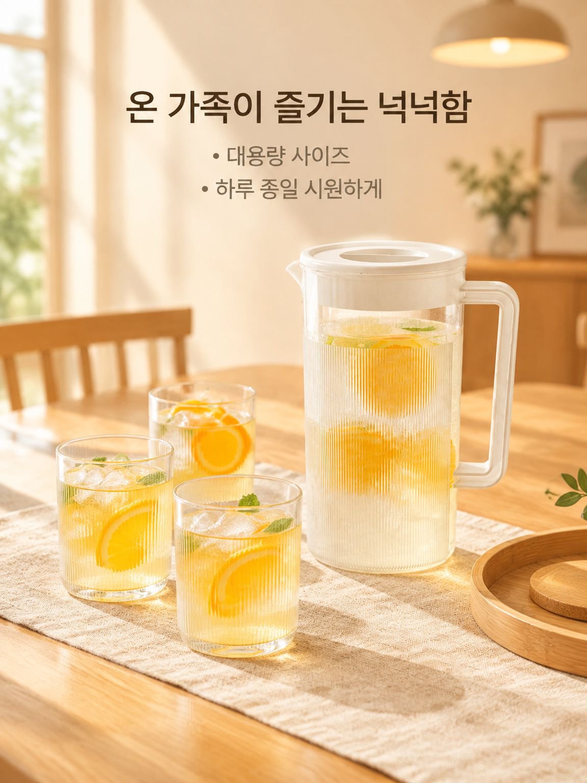 다기능 대용량 음료수통