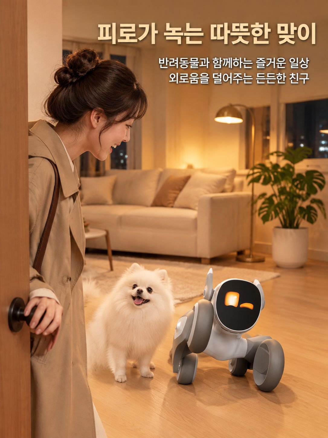 스마트 AI 애견 로봇