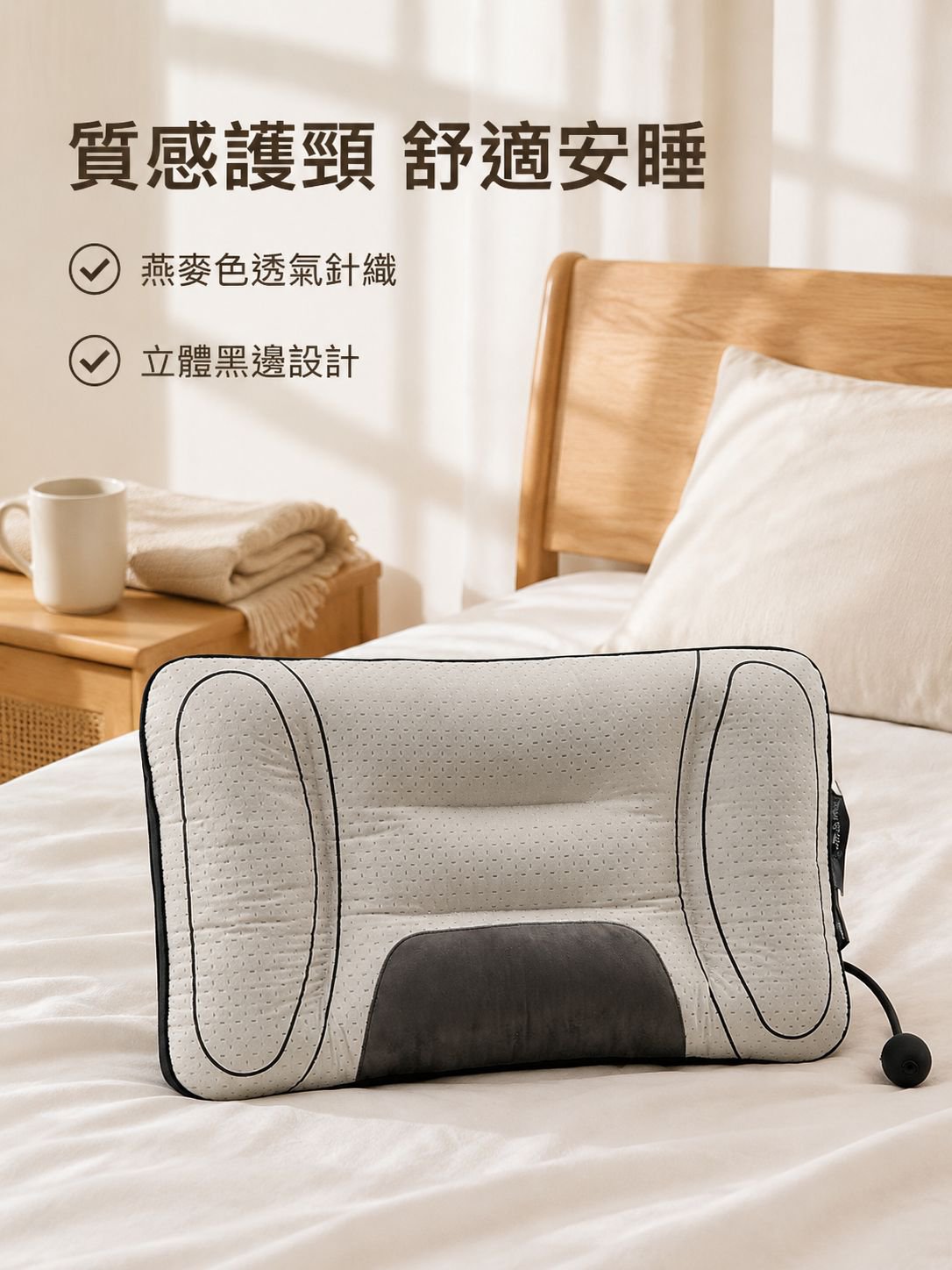 家用護頸椎充氣枕頭