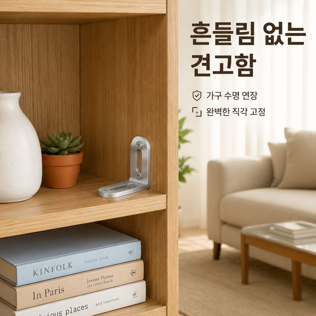 스테인리스 장홀 가동 각철 L형 브라켓