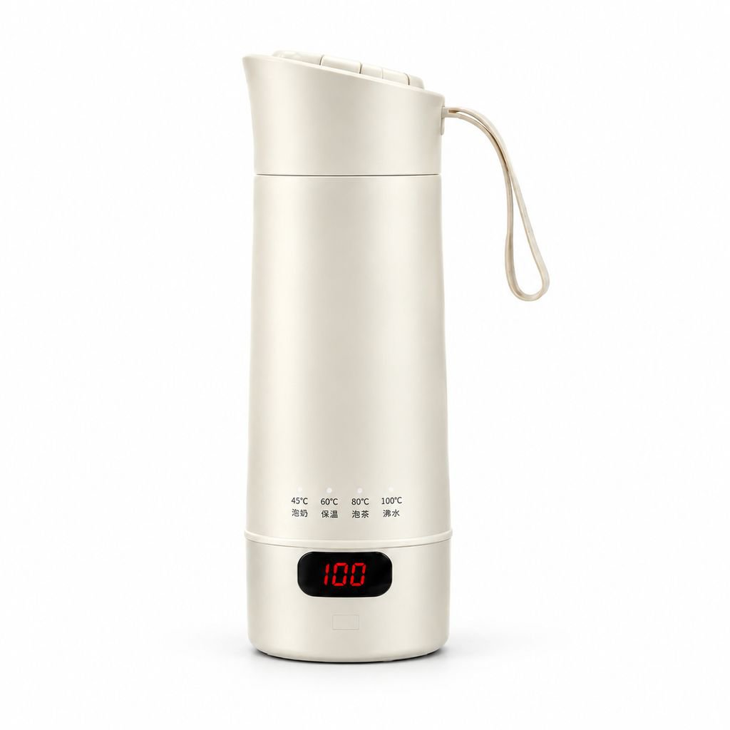 Portable Travel Insulated Electric Kettle