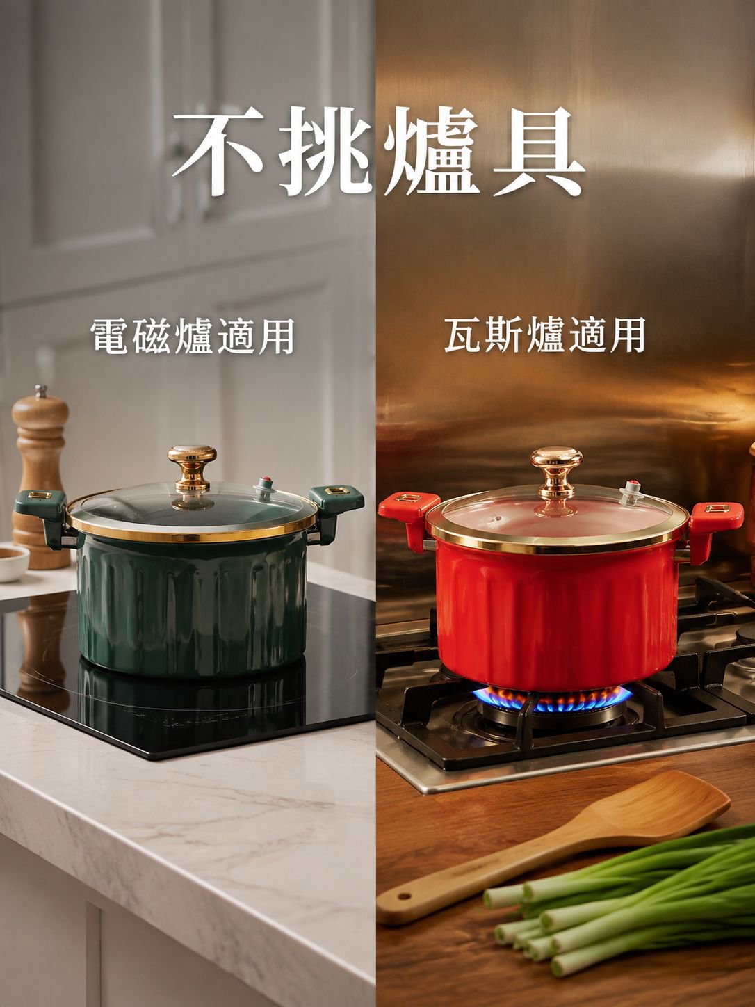 琺瑯微壓湯鍋