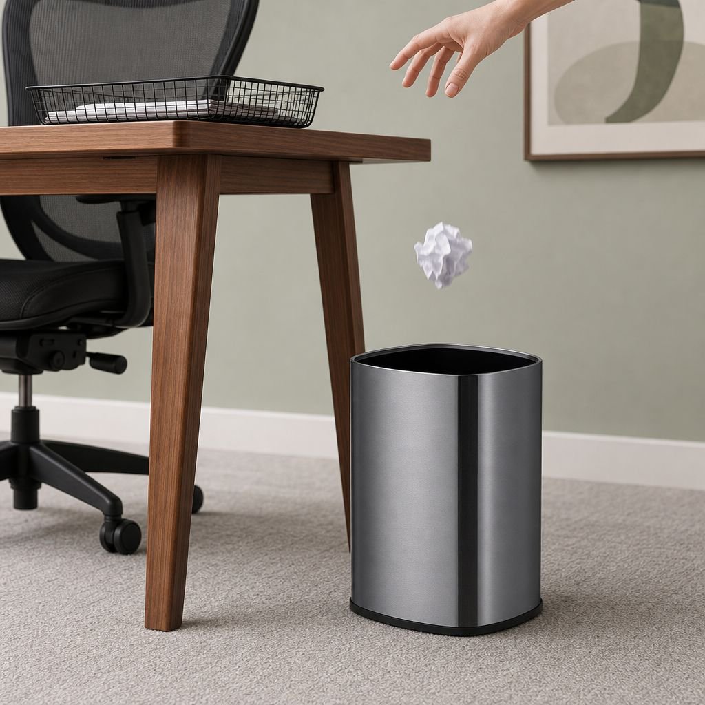 Multi-functional Household Trash Bag Storage Bin