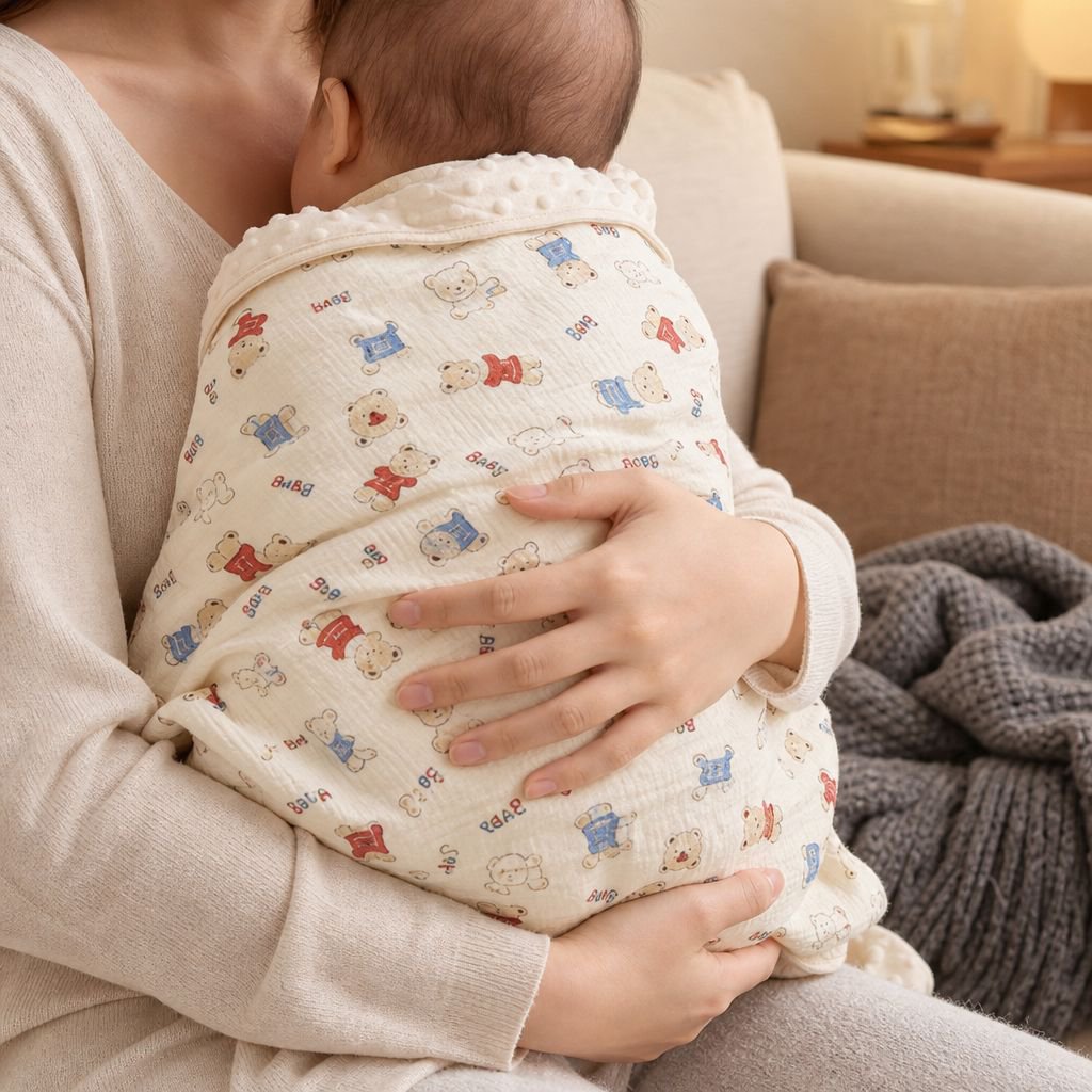 DouDou blanket, baby blanket, all seasons, pure cotton gauze quilt, air conditioning quilt, spring a