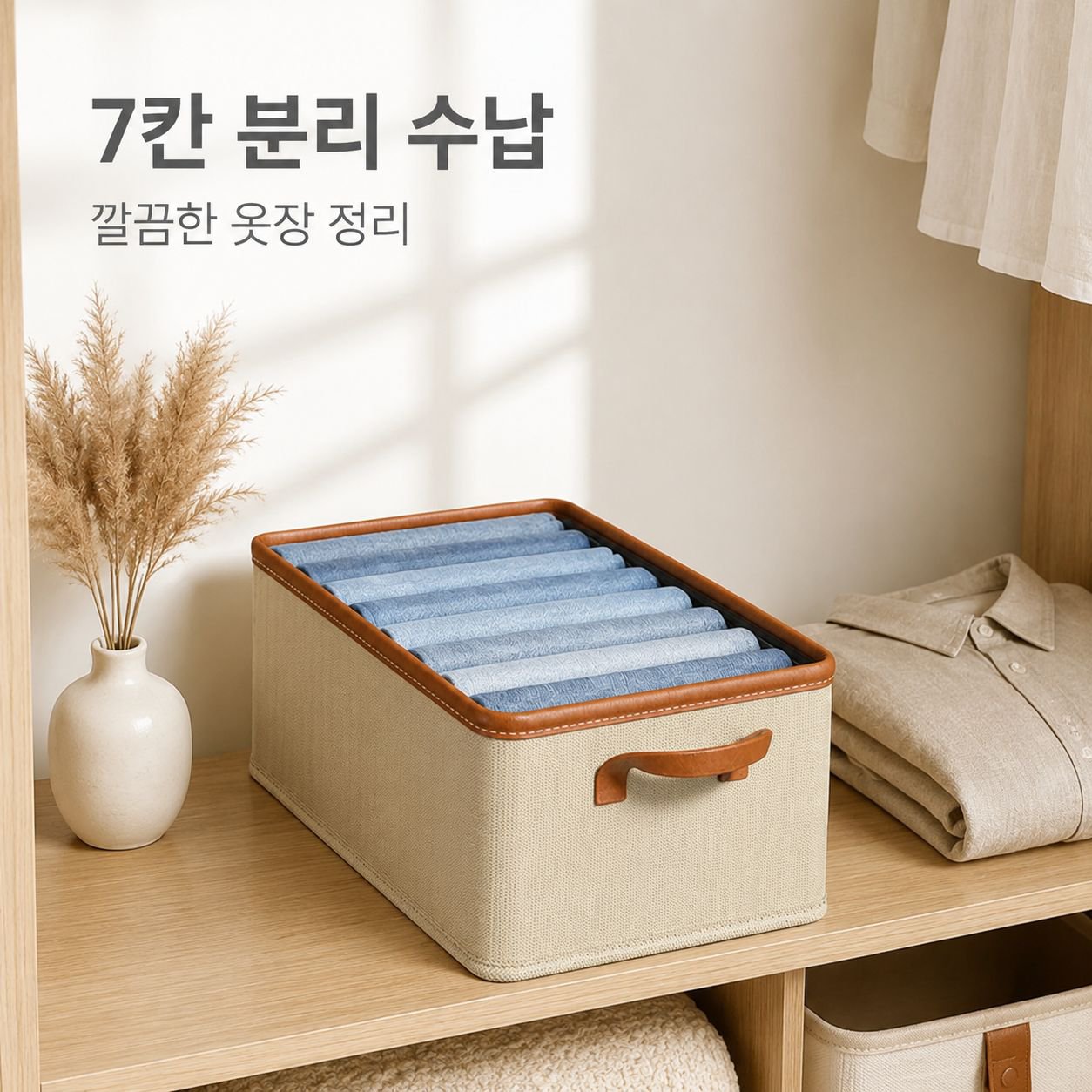 접이식 의류 수납함