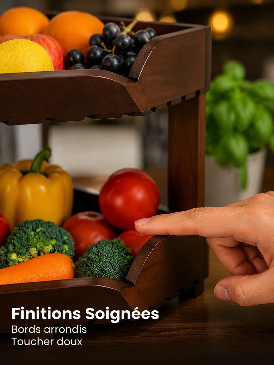 Étagère pour organiser les snacks de toute la famille