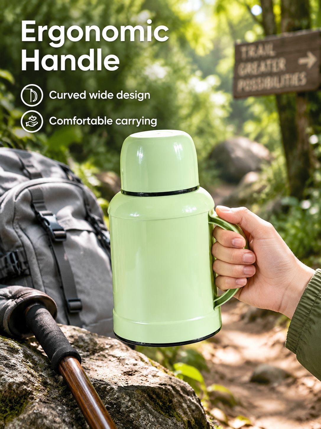 large capacity thermos flask