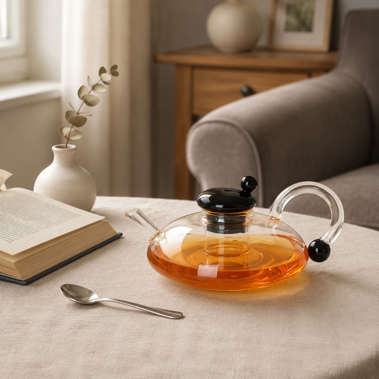 Borosilicate Thickened Glass Teapot