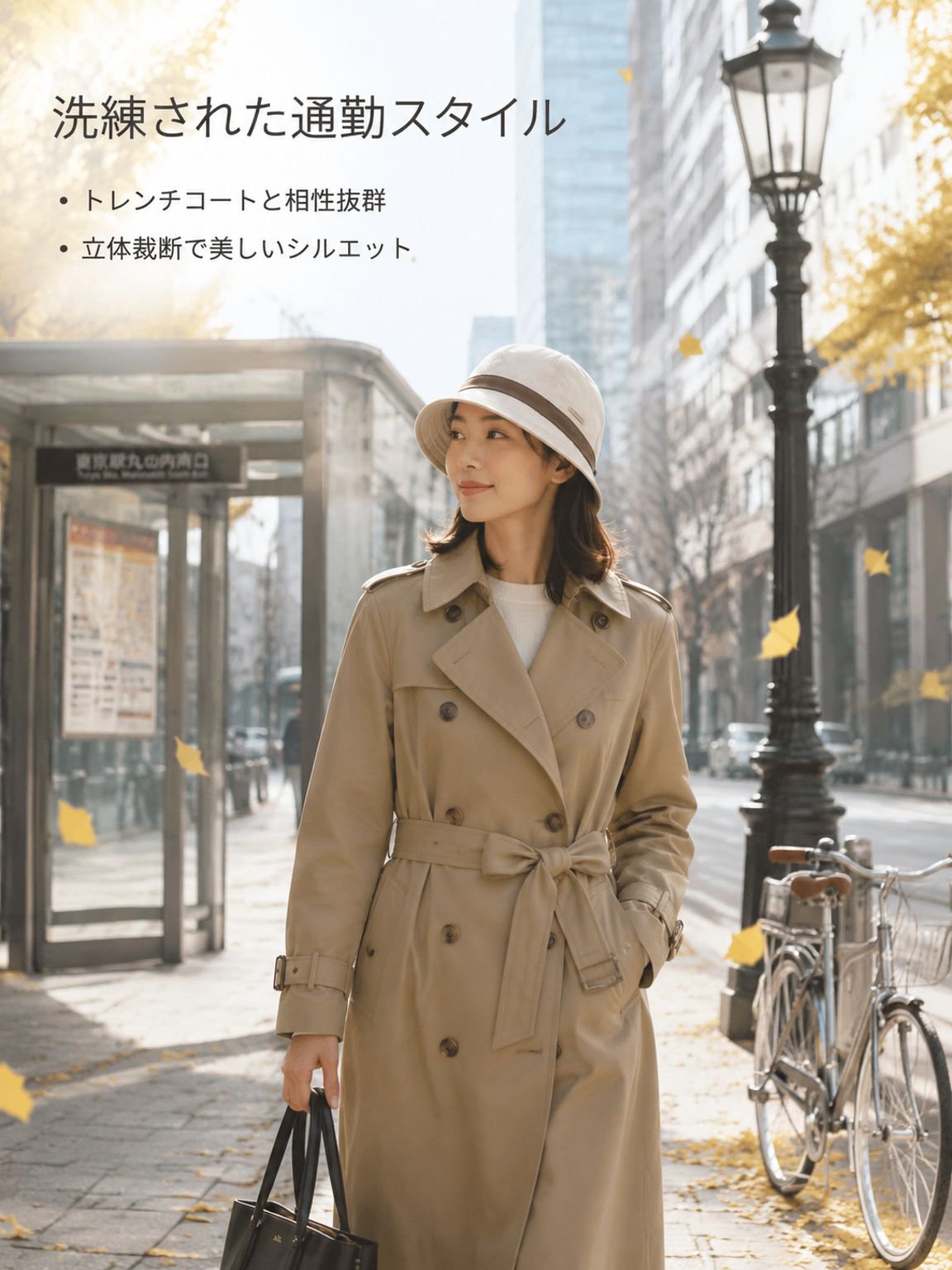 調節可能で顔を小さく見せるフィッシャーマンハット