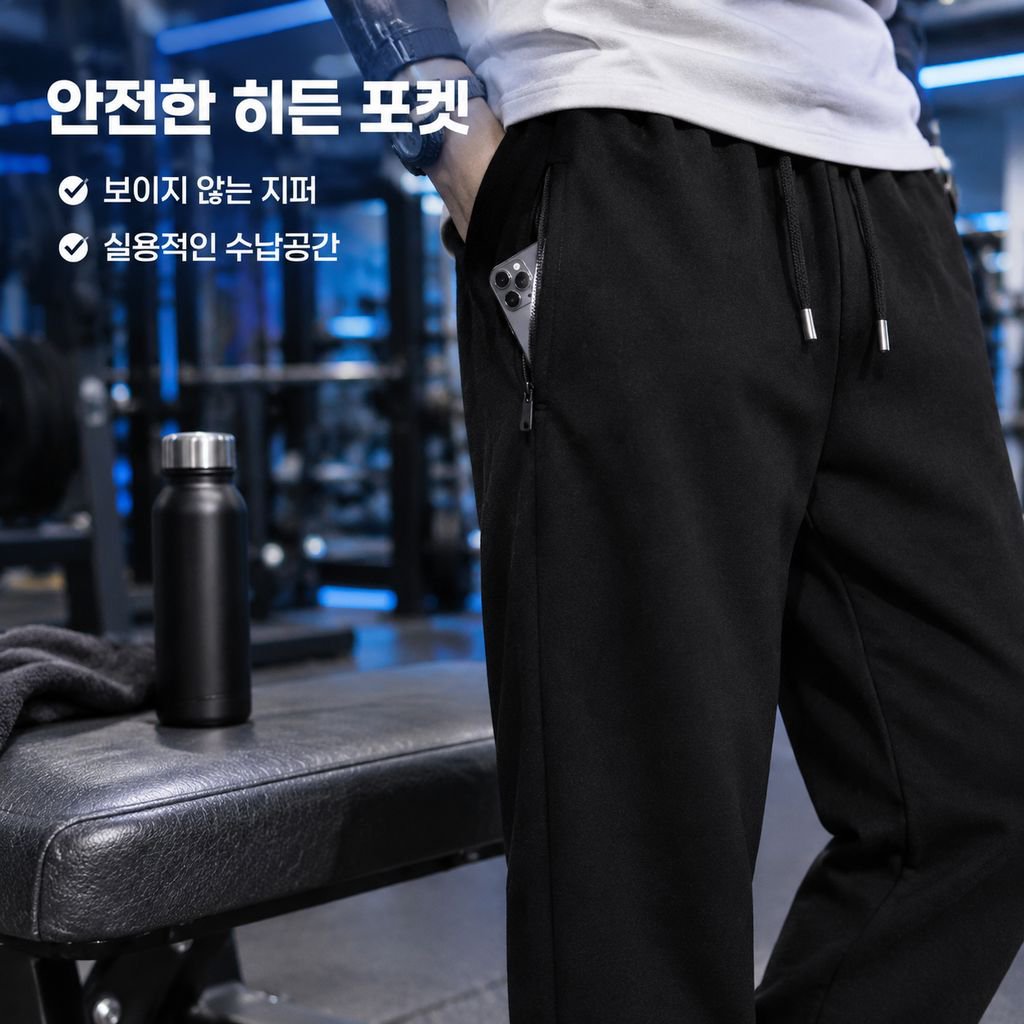 남성 운동 긴바지