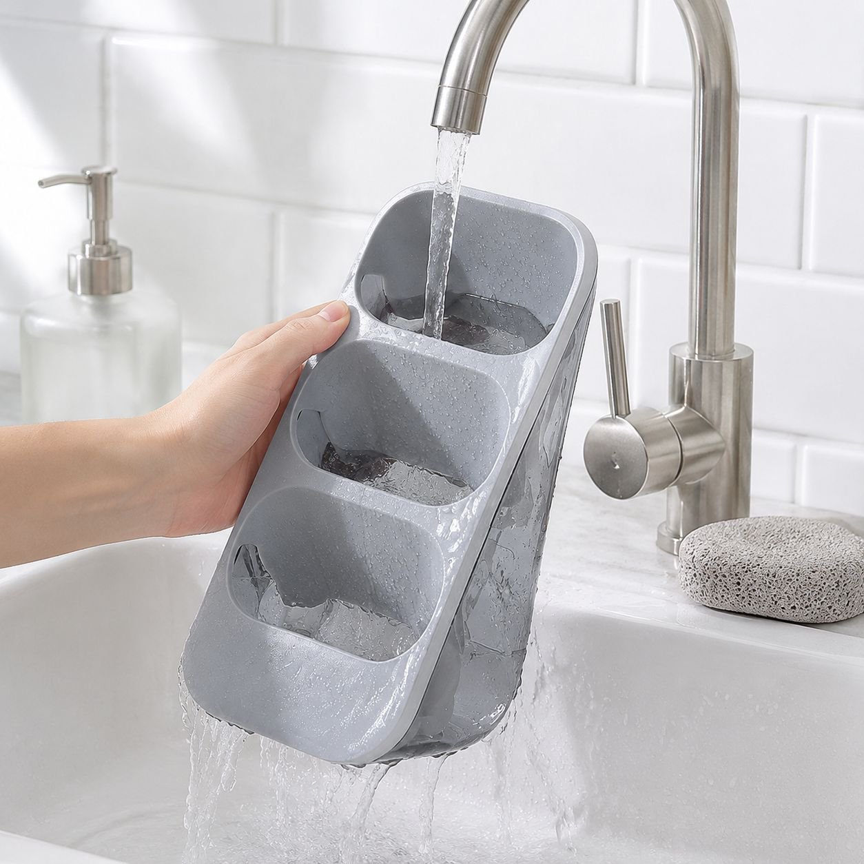 Versatile organizer for cosmetics and essentials