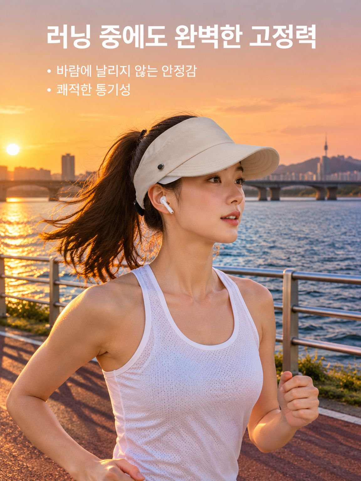 다기능 자외선 차단 썬캡 