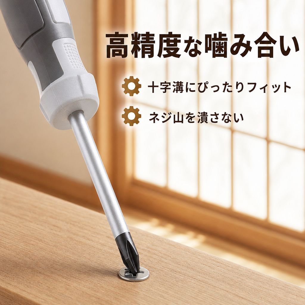 強力マグネット付きドライバーセット プラスマイナス 家庭用パソコン修理工具