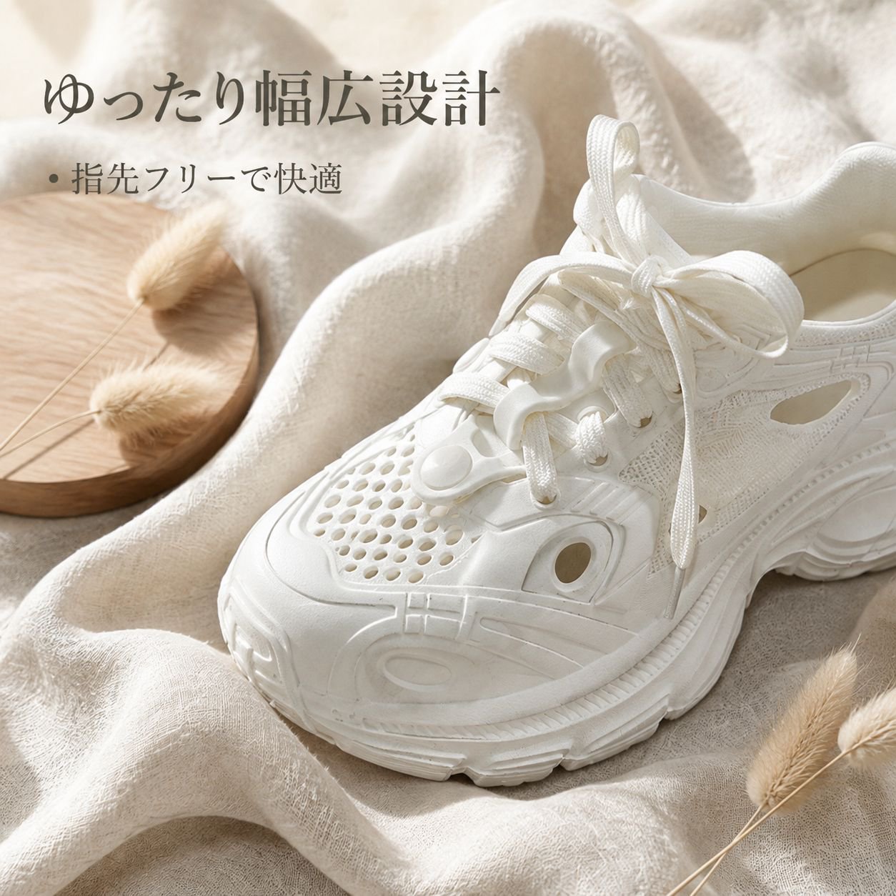 トレンド厚底滑り止め快適ダッドシューズ
