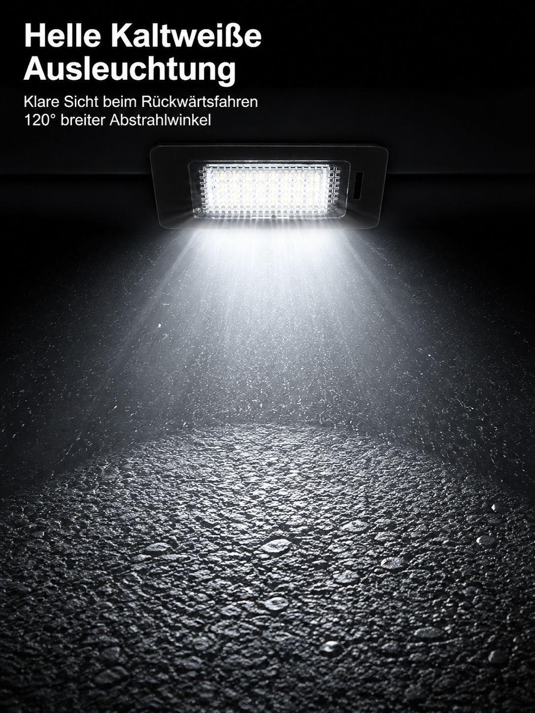 LED-Kennzeichenbeleuchtung passend für BMW 1/3/5er E46 E39 E82 E90