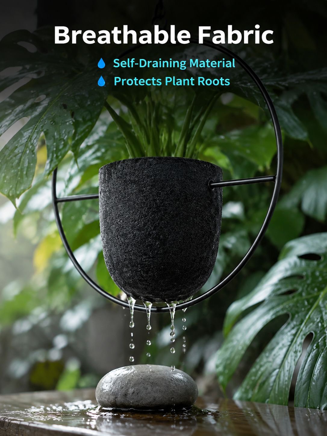 Balcony Hanging Flower Pot Decoration