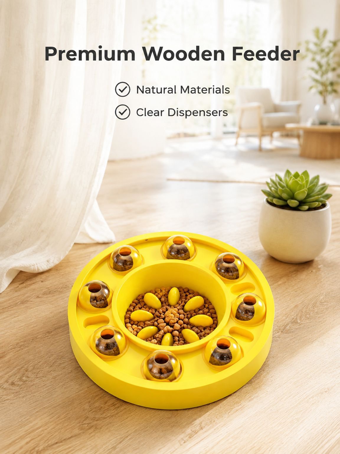 Cat Puzzle Feeding Toy