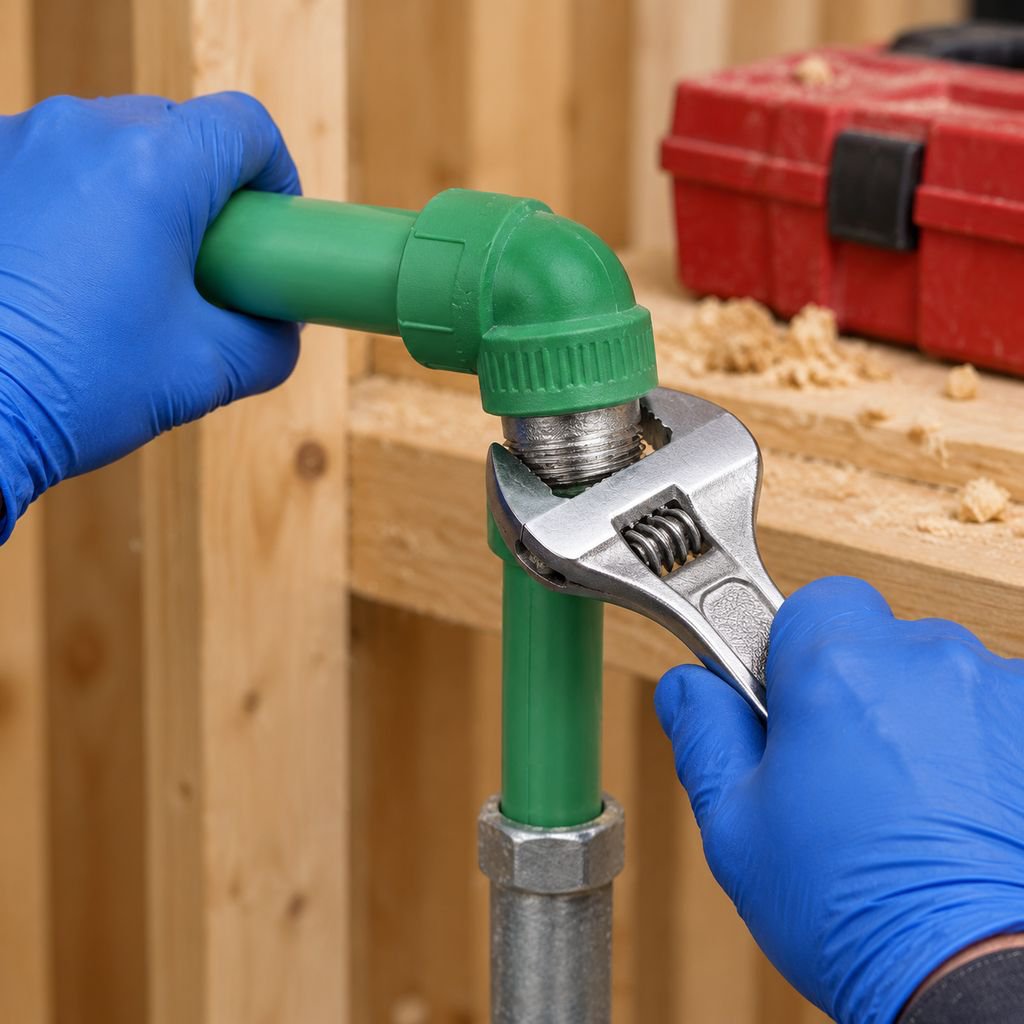 Easy-to-Install PPR Pipe Elbow Joint