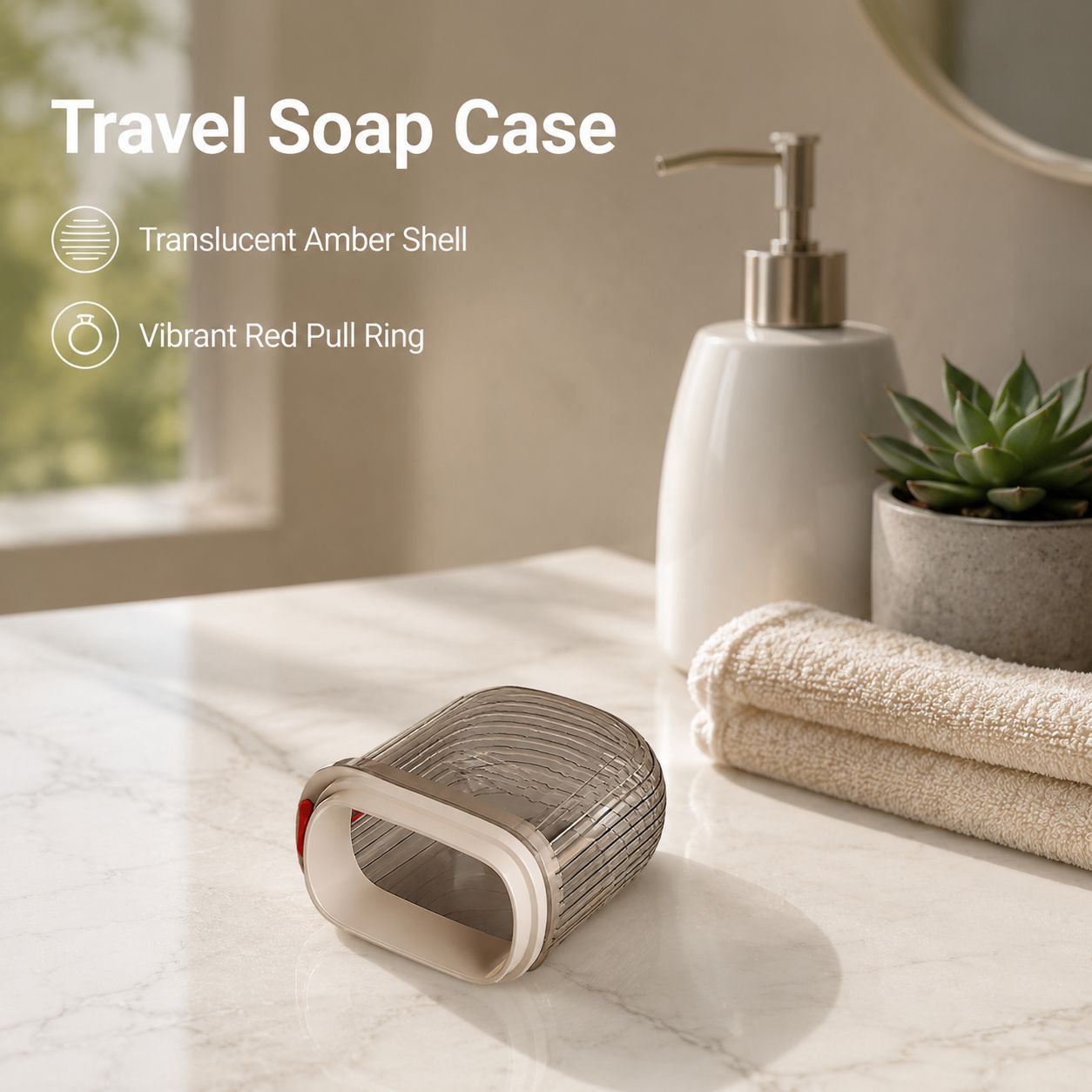 Portable Travel Soap Case