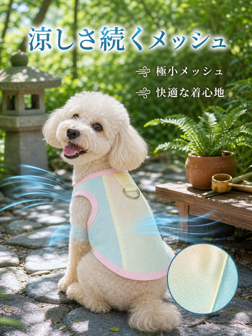 犬用薄手ベスト