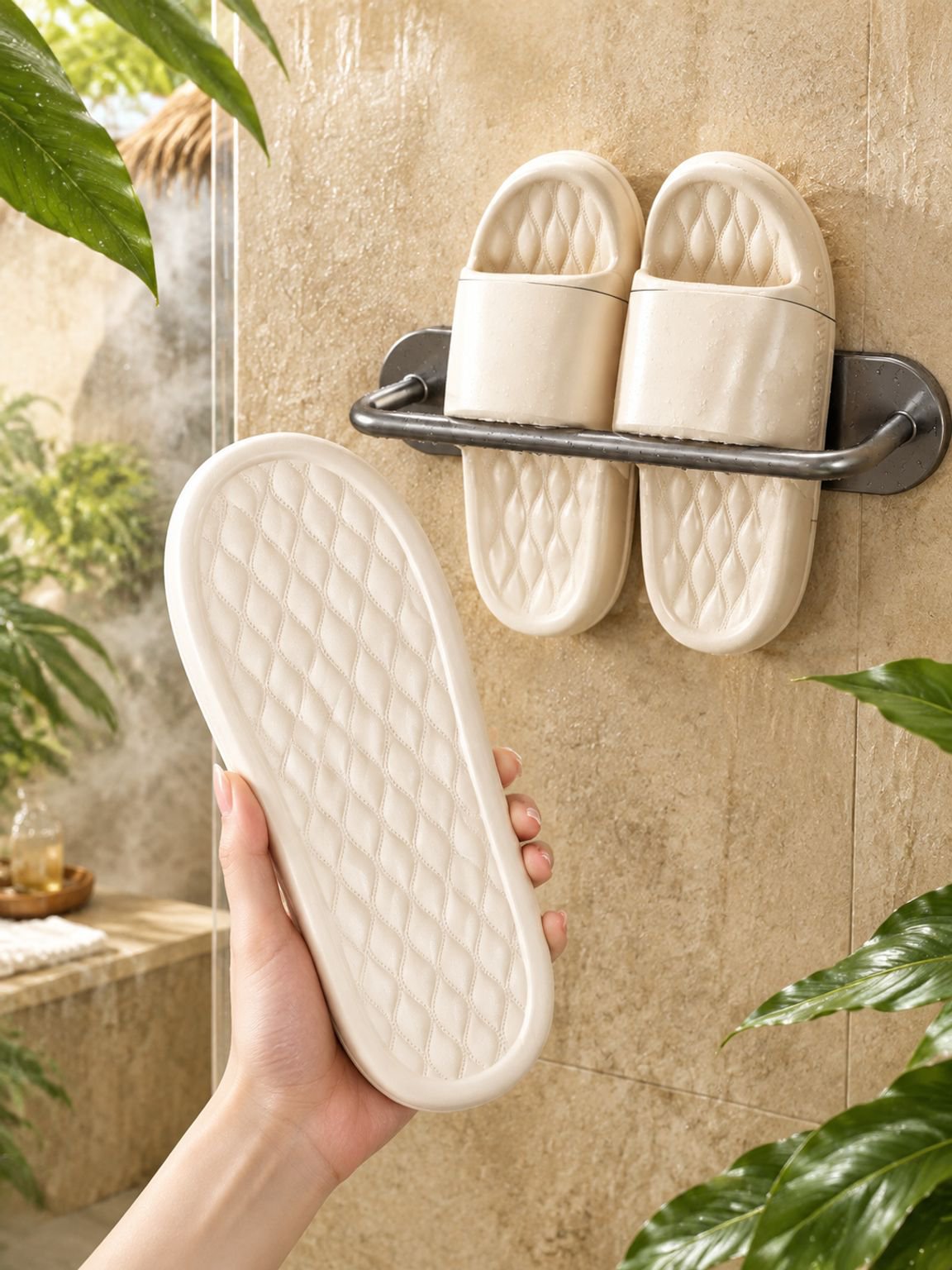 Solución moderna para organizar zapatos en casa