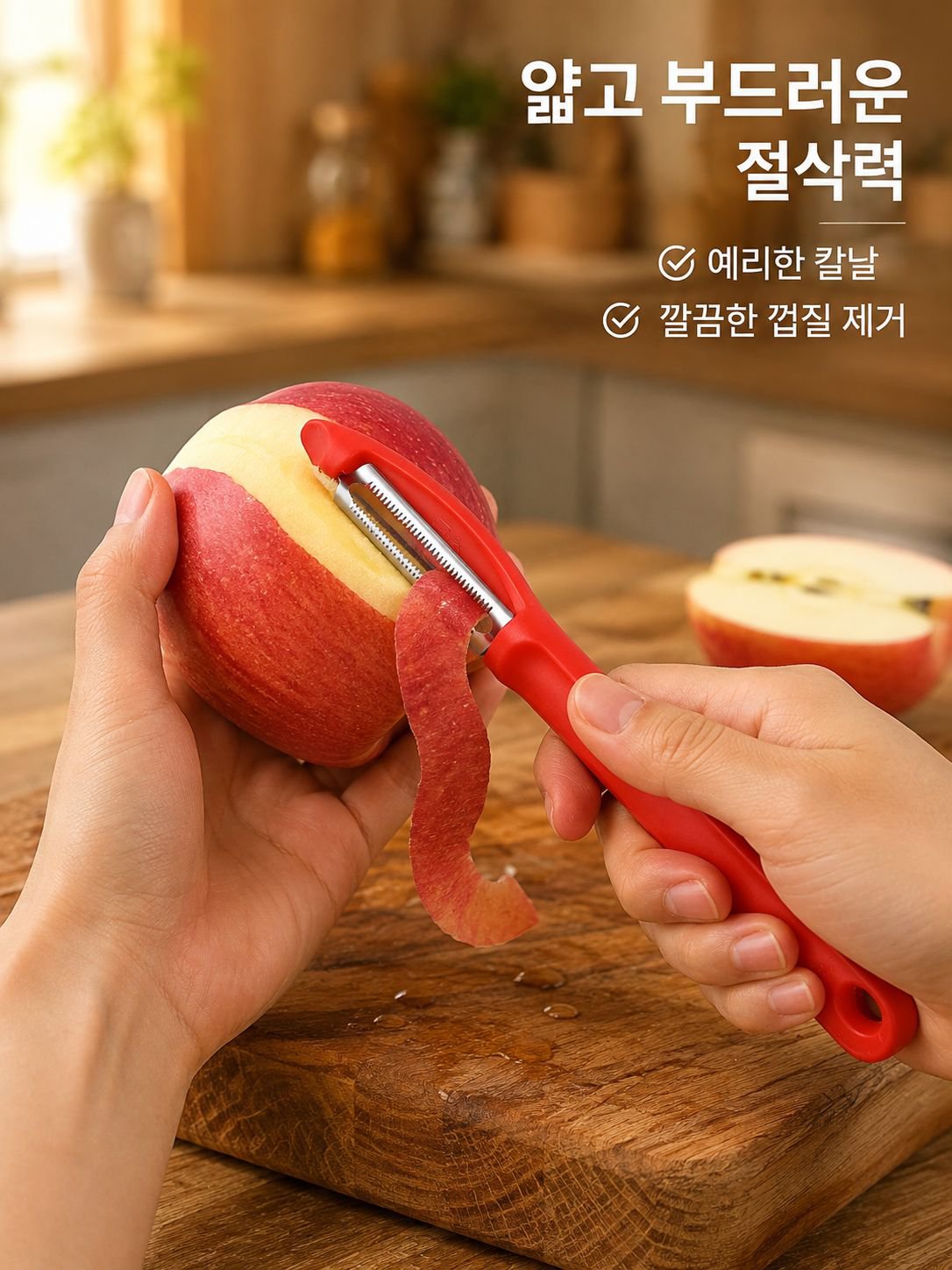스테인리스 과일 껍질칼