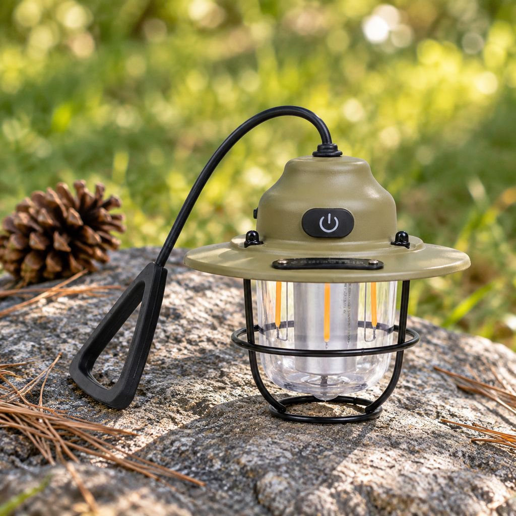 LED Campinglampe für Wanderungen und Abenteuer